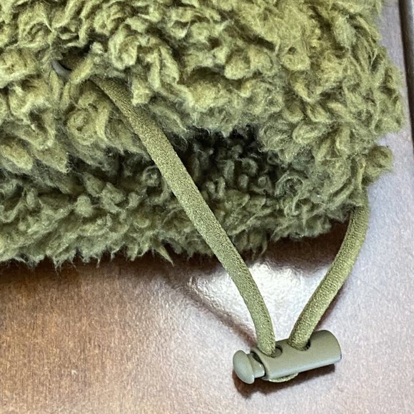 Free People Movement Women's Army Green Nantucket Fleece Plush Relaxed Slouchy L - Picture 10 of 13